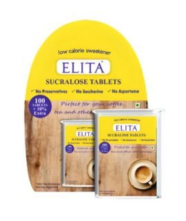 ELITA SUCRALOSE 110 TABLETS PACKS X 2 PACKS ( COMBO)