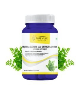 PURE VILLE NUTRITION MORINGA OLEIFERA LEAF EXTRACT CAPSULES