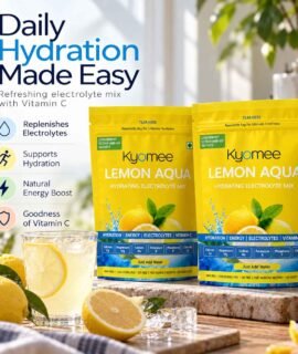 Lemon Aqua: Instant Lemon Drink with Electrolytes – 10 Sachets (2 Packs)